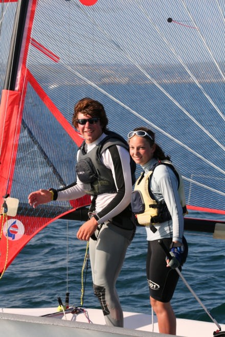 The New Zealand crew between races at Weymouth © Ross Whitburn